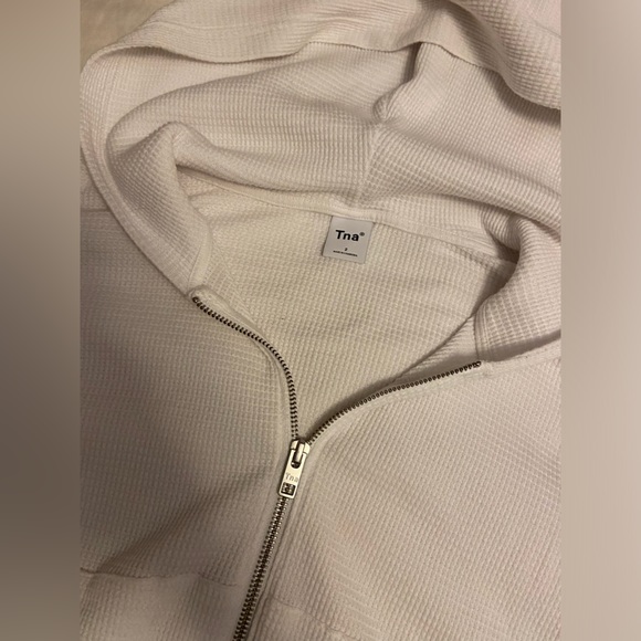 Aritzia Tops - TNA Waffle Zip Up